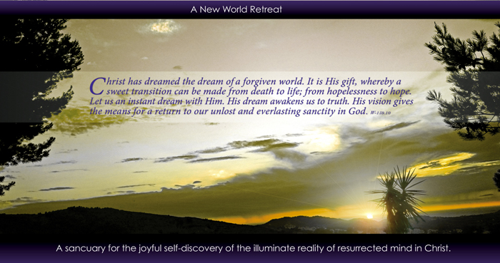 a new world retreat with tim christopher