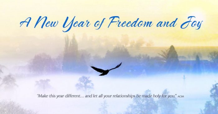 a new year of freedom and joy